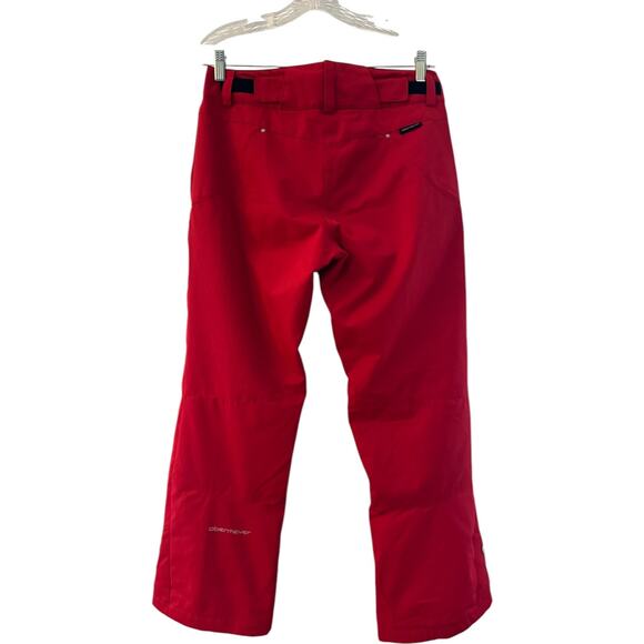 Obermeyer Red Ladies ski snowboard pants Winter Wear style 15110 size 8 - Picture 10 of 16